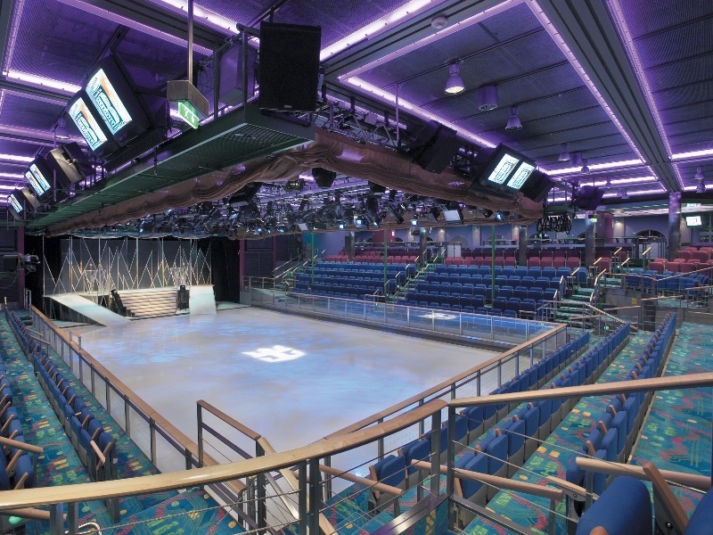 Croisière RCI Royal Caribbean Explorer of the Seas Patinoire