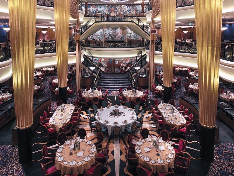 Croisière RCI Royal Caribbean Explorer of the Seas Sapphire Dining Room