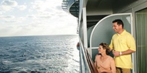 Croisière RCI Royal Caribbean Explorer of the Seas Spacieus vue mer avec balcon adaptée