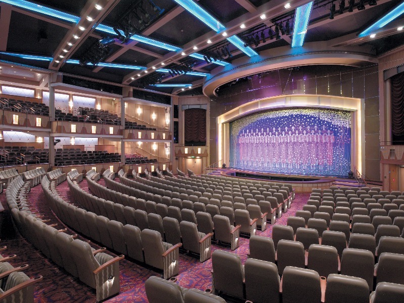 Croisière RCI Royal Caribbean Explorer of the Seas Théâtre The Palace