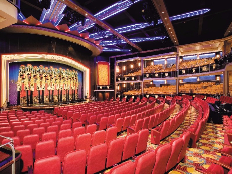 Croisière Rci Royal Caribbean Freedom Of The Seas Théâtre Arcadia