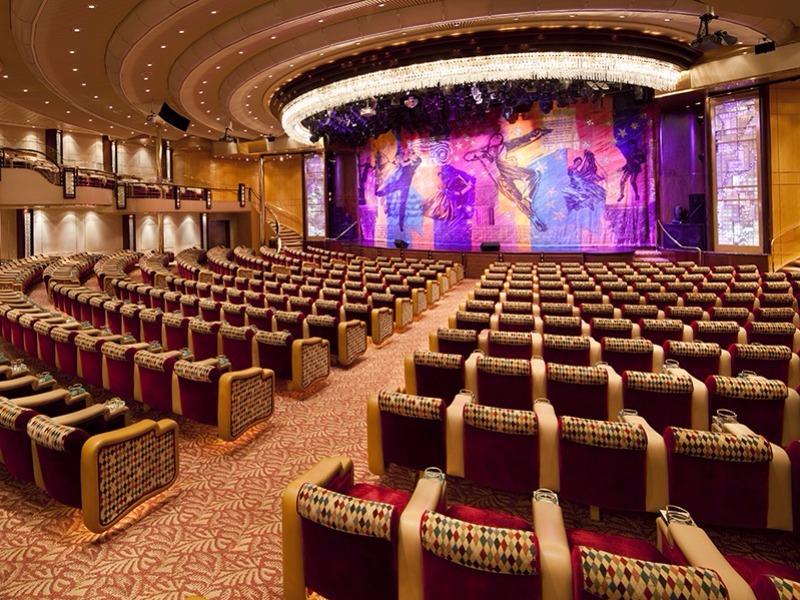 Croisière RCI Royal Caribbean Grandeur of the Seas Théâtre Palladium