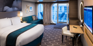 Croisière RCI Royal Caribbean Harmony of the Seas Vue mer avec balcon adaptée