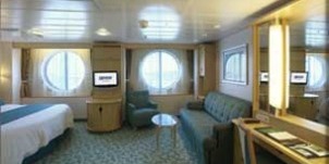 Croisière RCI Royal Caribbean Independence of the Seas Vue mer ultra spacieuse