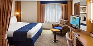 Croisière RCI Royal caribbean international Brilliance of the seas Vue mer accessible Extérieure