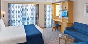 Croisière RCI Royal caribbean international Mariner of the seas Spacieuse adaptée avec vue mer et balcon