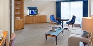 Croisière RCI Royal caribbean international Radiance of the seas Suite de l'armateur - 2 chambres