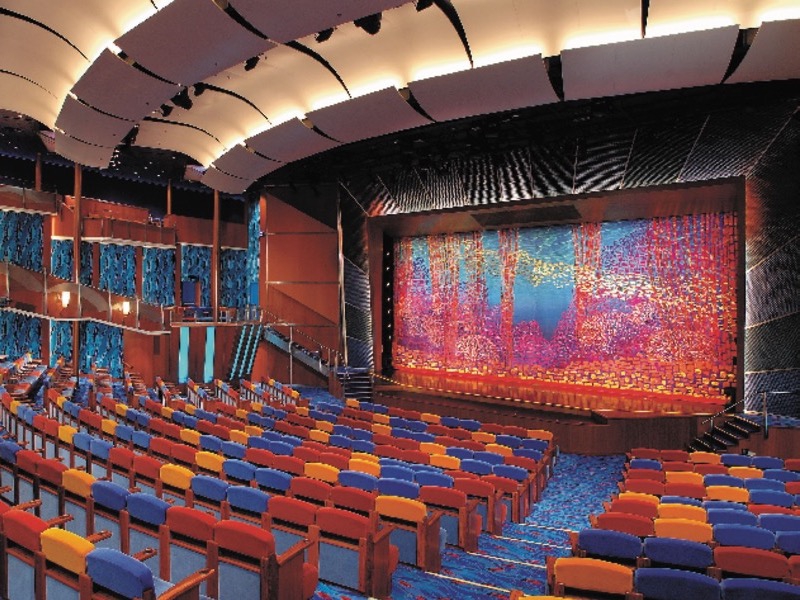 Croisière RCI Royal Caribbean Jewel of the Seas Théâtre Coral