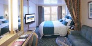 Croisière RCI Royal Caribbean Liberty of the Seas Spacieuse vue mer avec balcon