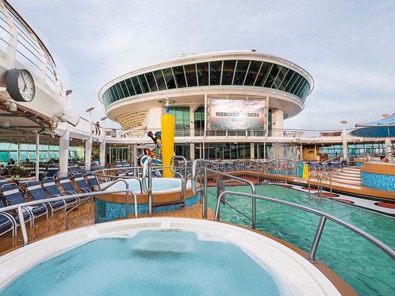 Croisière RCI Royal Caribbean Mariner of the Seas Cinéma en plein air