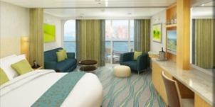 Croisière RCI Royal Caribbean Oasis of the Seas Suite adaptée avec balcon