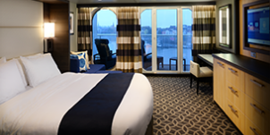 Croisière RCI Royal Caribbean Ovation of the Seas Suite Junior adaptée avec balcon