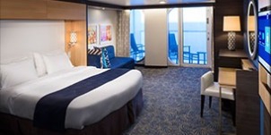 Croisière RCI Royal Caribbean Ovation of the Seas Vue mer adaptée avec balcon