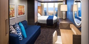 Croisière RCI Royal Caribbean Ovation of the Seas Vue mer obstruée avec balcon