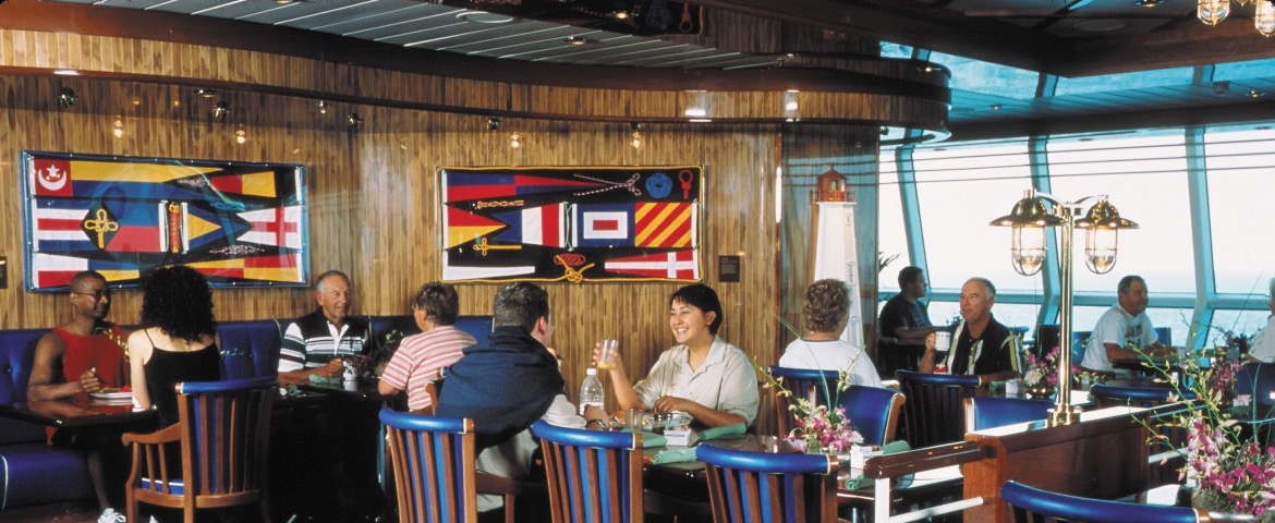 Croisière RCI Royal Caribbean Radiance of the Seas Café Windjammer