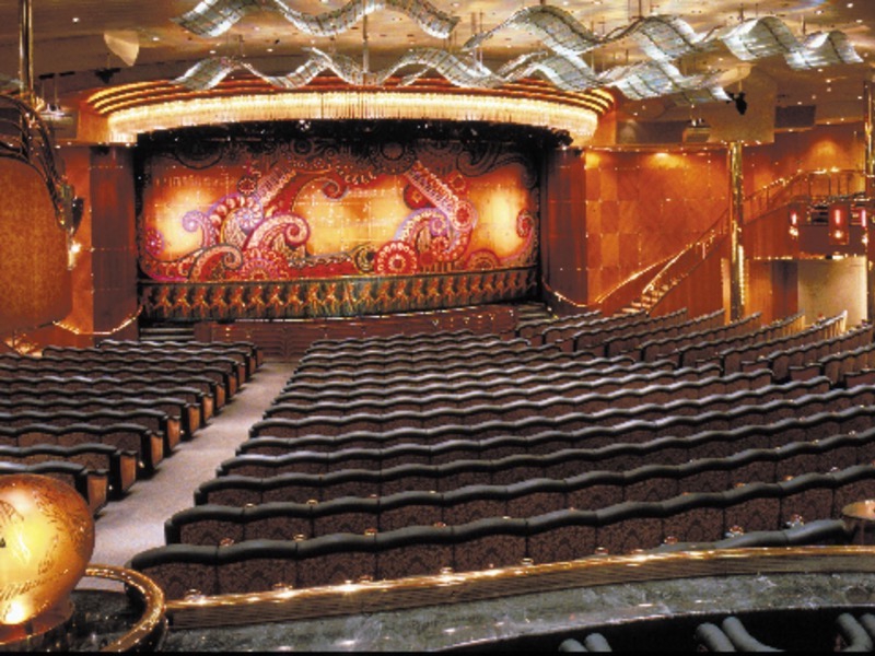 Croisière RCI Royal Caribbean Rhapsody of the Seas Théâtre Broadway Melodies