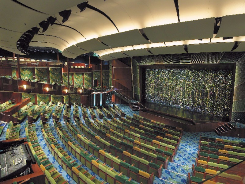 Croisière Rci Royal Caribbean Serenade of the Seas Théâtre Tropical