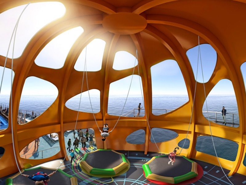 Croisière RCI Royal Caribbean Spectrum of the Seas Sky Pad