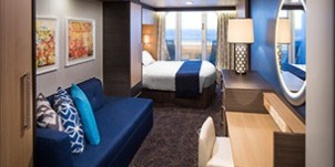 Croisière RCI Royal Caribbean Spectrum of the Seas Vue mer obstruée avec balcon