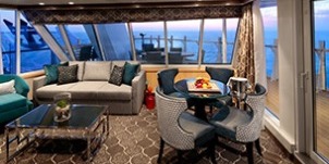 Croisière RCI Royal Caribbean Symphony of the Seas Suite AquaTheater spacieuse – 1 chambre 