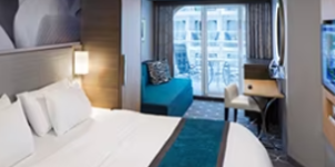 Croisière RCI Royal Caribbean Utopia of the Seas Balcon avec vue sur le Boardwalk adaptée