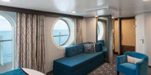 Croisière RCI Royal Caribbean Utopia of the Seas Vue mer ultra spacieuse adaptée avec grand balcon 