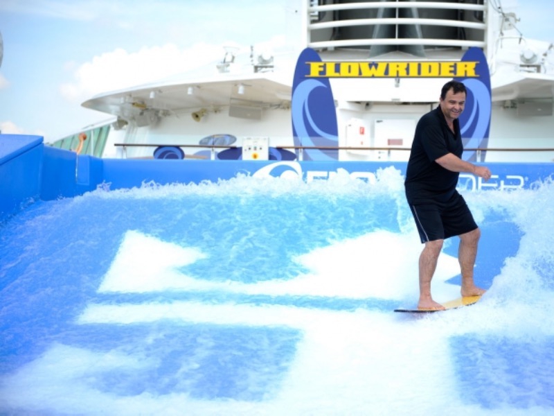 Croisière RCI Royal Caribbean Voyager of the Seas Flowrider