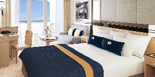 Cunard Cruise Line Croisière Queen mary 2 cabine Britannia avec balcon