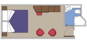 Msc Croisière Meraviglia Cabine Intérieure