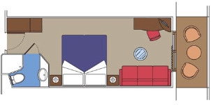 msc croisieres cruise line divina balcon plan