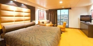 msc croisieres cruise line divina suite chambre à coucher