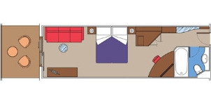 msc croisieres cruises line magnifica suite plan