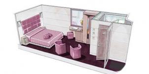 msc croisières Meraviglia Yacht Club Intérieure