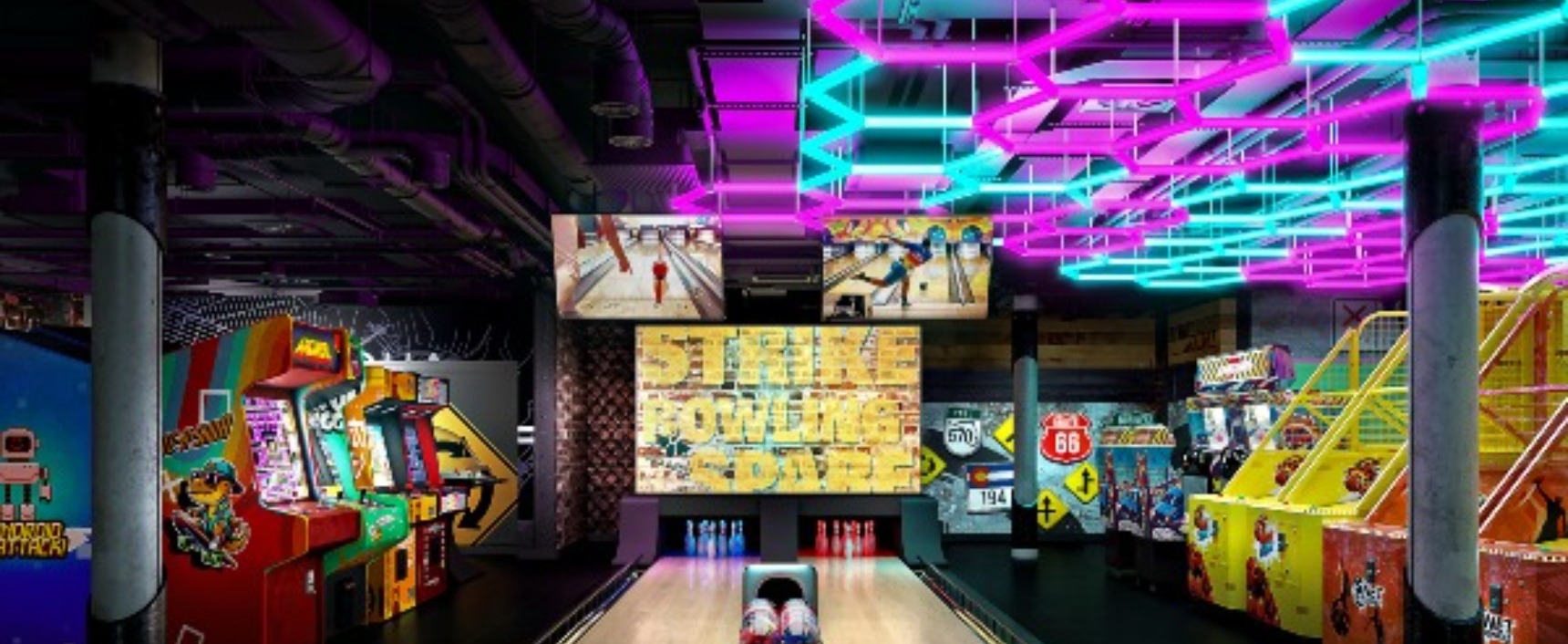 NCL Norwegian Aura Arcades