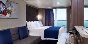 Croisières NCL Norwegian Cruise Line Bliss Mini-suite Cabine Communicante