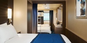 Croisières NCL Norwegian Cruise Line Bliss Vue mer Familiale Avec Grande Fenêtre Panoramique