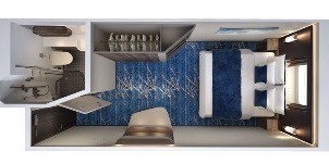 Croisières NCL Norwegian Cruise Line Bliss Vue mer Familiale Avec Grande Fenêtre Panoramique plan