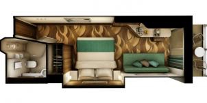 ncl norwegian suite famille balcon plan 