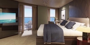 NCL Norwegian Prima Penthouse The Haven Avec Grand Balcon Orienté Vers L'arrière