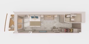 NCL Norwegian Viva Familiale Avec Balcon Plan