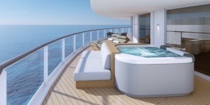 NCL Norwegian Viva Suite Du Propriétaire The Haven Deluxe Avec Grand Balcon