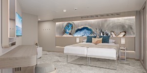 NCL Norwegian Viva Suite Orientée Vers L'arrière Avec Grand Balcon pour 2