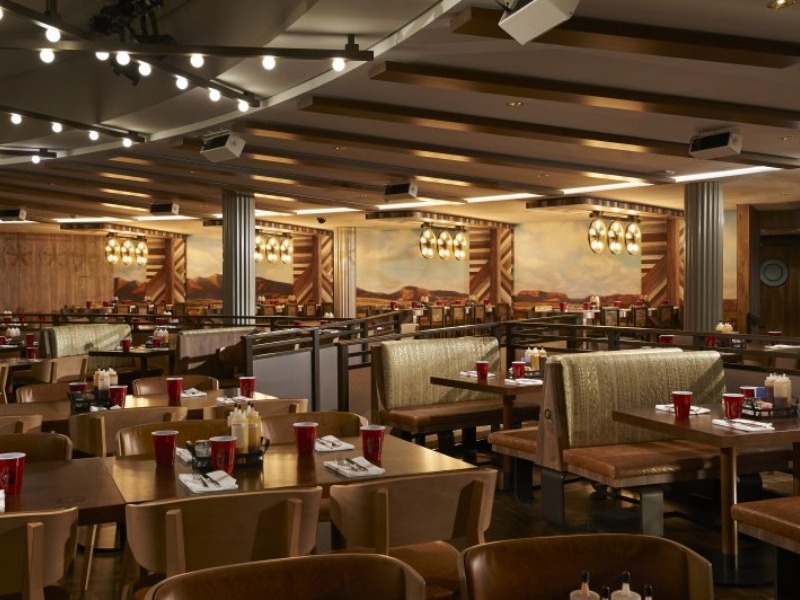 Norwegian Bliss Restaurant Q Texas Smokehouse