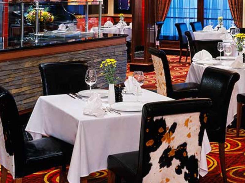 Norwegian Jewel Restaurant Cagney's steakhouse