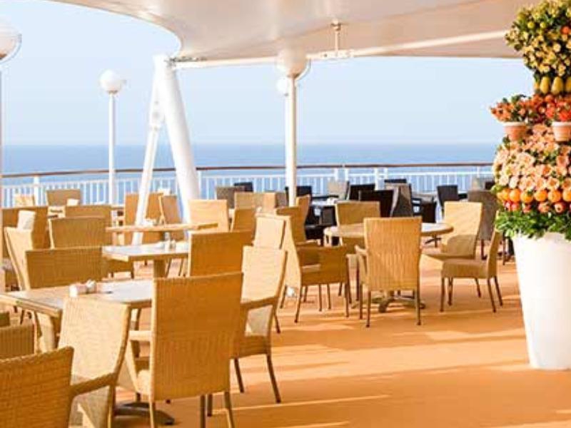 Croisière Norwegian Pearl Restaurant Great Outdoors
