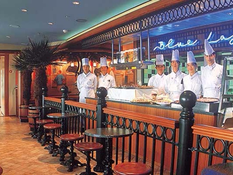 Norwegian Spirit Restaurant Blue Lagoon Café