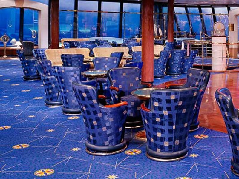 Croisière Norwegian Spirit Salon d'observation Galaxy of the Stars