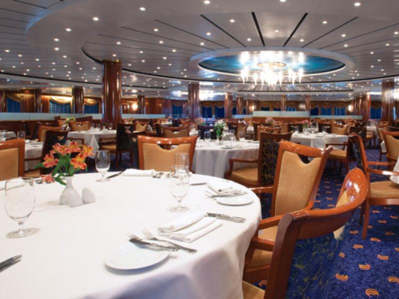 Croisière Norwegian Sun Restaurant Seven Seas