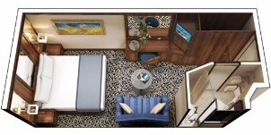 Oceania Cruise Line Croisière Insignia cabine intérieure