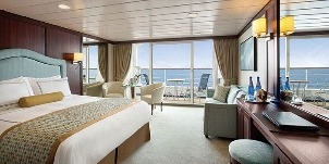 Oceania Cruise Line Croisière Insignia cabine suite Penthouse
